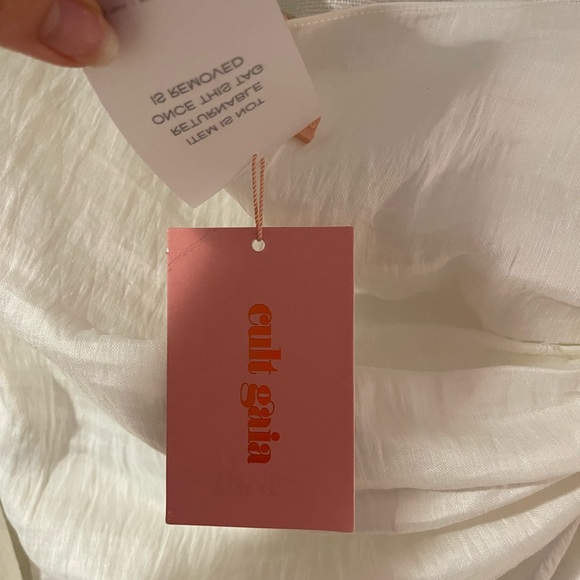 Cult Gaia Jadis Top off white - size Small, new with tags - Picture 14 of 14